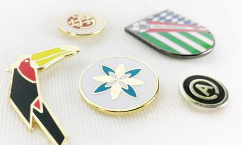 Hard enamel pin