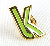Hard Enamel Pin Example