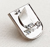 Cast Metal Pin Example