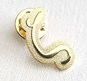 Sandblasted Pin Example