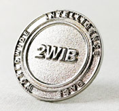 Sandblasted Pin Example