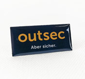 Screen Printed Pin Example
