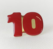 Screen Printed Pin Example