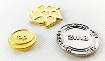 Sandblasted Pins